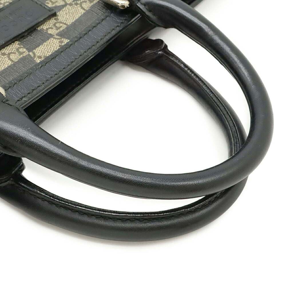 GUCCI Authentic Black Leather Shoulder Bag - Picture 5 of 10